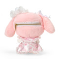 Japan Sanrio Eco Shopping Bag & Mascot Plush - My Melody : White Strawberry Tea Time - 3
