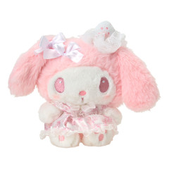 Japan Sanrio Plush Toy - My Melody : White Strawberry Tea Time