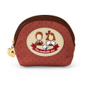 Japan Sanrio Original Round Cosmetic Pouch - The Vaudeville Duo : Couple Lookbook - 1