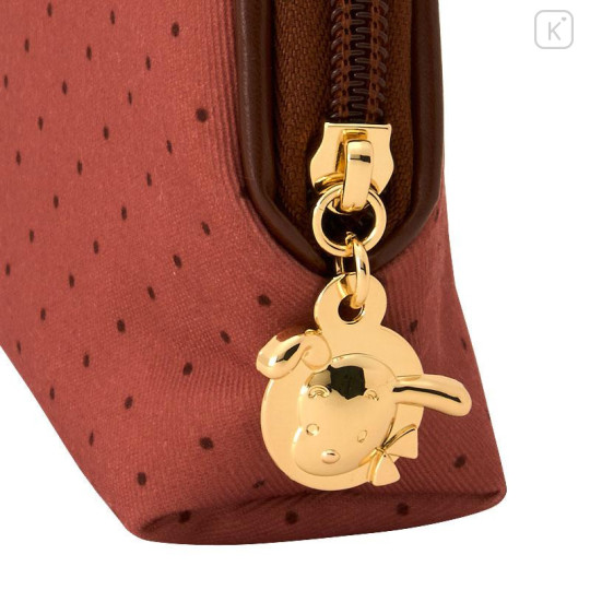 Japan Sanrio Original Round Cosmetic Pouch - The Vaudeville Duo : Couple Lookbook - 5