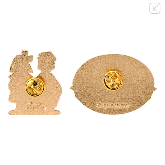Japan Sanrio Original Tiny Pin Badge - The Vaudeville Duo : Couple Lookbook - 2