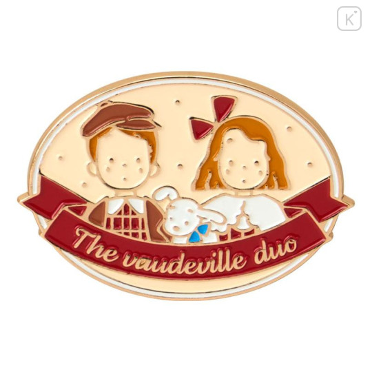 Japan Sanrio Original Tiny Pin Badge - The Vaudeville Duo : Couple Lookbook - 4