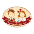 Japan Sanrio Original Tiny Pin Badge - The Vaudeville Duo : Couple Lookbook - 4