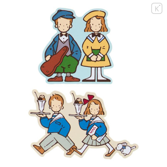 Japan Sanrio Original Sticker Set - The Vaudeville Duo : Couple Lookbook - 4