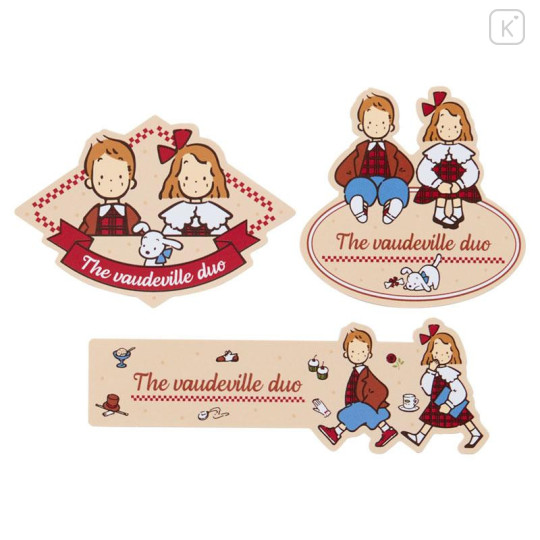 Japan Sanrio Original Sticker Set - The Vaudeville Duo : Couple Lookbook - 5