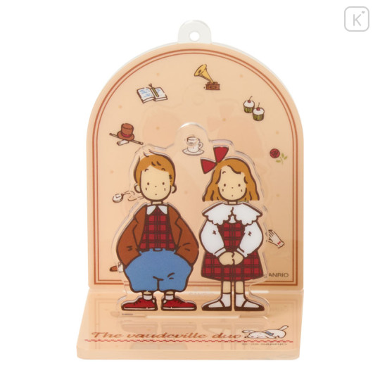Japan Sanrio Original Secret Acrylic Stand Keychain - The Vaudeville Duo : Couple Lookbook Blind Box - 2