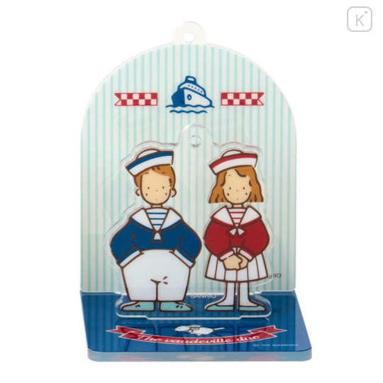 Japan Sanrio Original Secret Acrylic Stand Keychain - The Vaudeville Duo : Couple Lookbook Blind Box - 4