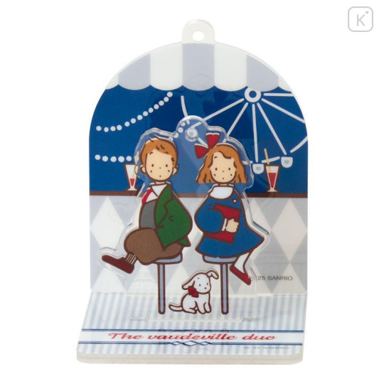 Japan Sanrio Original Secret Acrylic Stand Keychain - The Vaudeville Duo : Couple Lookbook Blind Box - 5