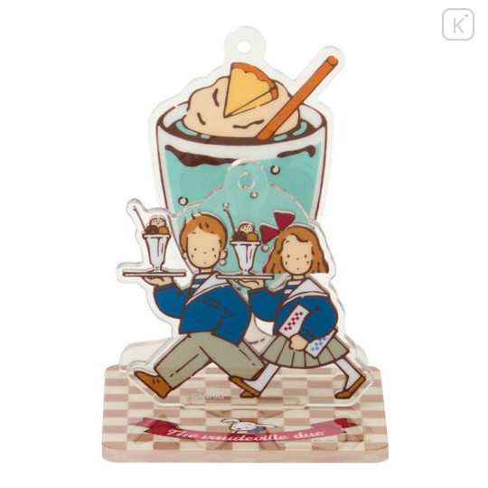 Japan Sanrio Original Secret Acrylic Stand Keychain - The Vaudeville Duo : Couple Lookbook Blind Box - 6