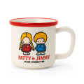 Japan Sanrio Original Porcelain Mug - Patty & Jimmy : Couple Lookbook - 1