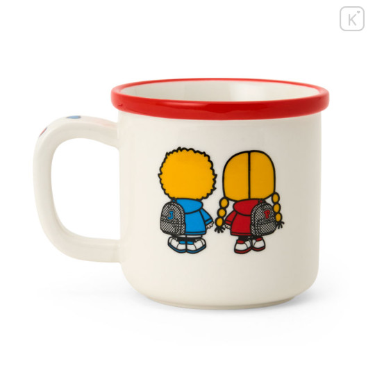 Japan Sanrio Original Porcelain Mug - Patty & Jimmy : Couple Lookbook - 2