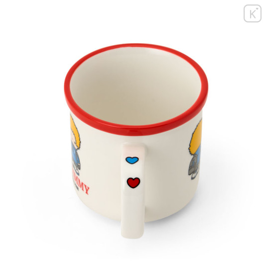 Japan Sanrio Original Porcelain Mug - Patty & Jimmy : Couple Lookbook - 3