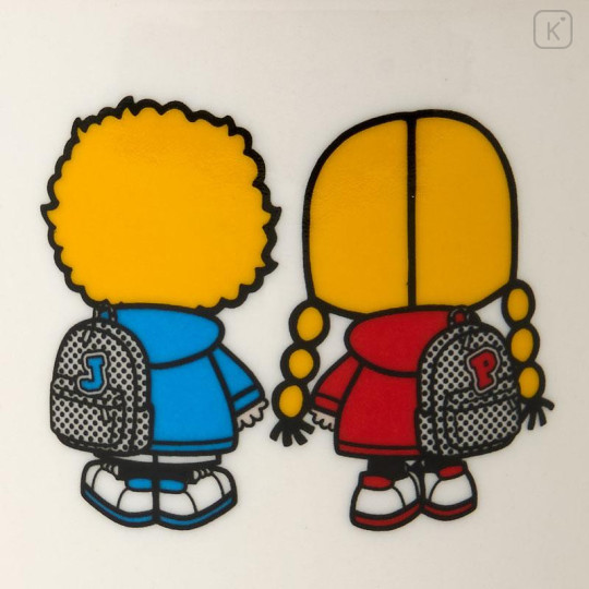Japan Sanrio Original Porcelain Mug - Patty & Jimmy : Couple Lookbook - 5