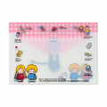 Japan Sanrio Original Letter Set with Case - Patty & Jimmy : Couple Lookbook Pink Check - 2