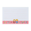 Japan Sanrio Original Letter Set with Case - Patty & Jimmy : Couple Lookbook Pink Check - 5
