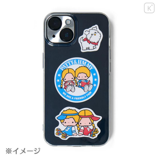 Japan Sanrio Original Sticker Set - Patty & Jimmy : Couple Lookbook Red Check - 6
