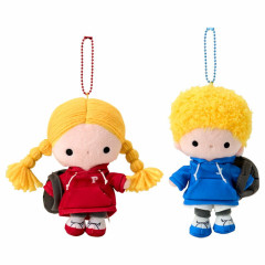Japan Sanrio Original Mascot Holder Set - Patty & Jimmy : Couple Lookbook