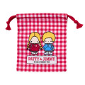 Japan Sanrio Original Secret Mini Drawstring Bag & Mini Handbag - Patty & Jimmy : Couple Lookbook Blind Box - 2