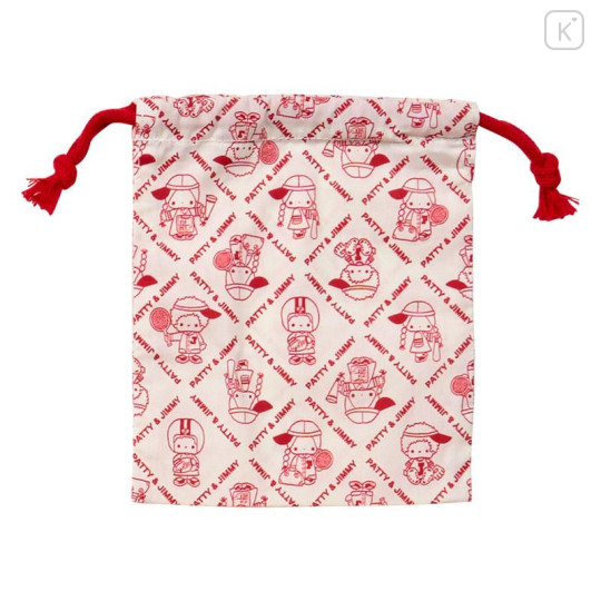 Japan Sanrio Original Secret Mini Drawstring Bag & Mini Handbag - Patty & Jimmy : Couple Lookbook Blind Box - 4
