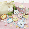 Japan Chiikawa Mini Face Pouch With Bag Charm - Chiikawa : Happy - 2