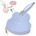 Japan Chiikawa Mini Face Pouch With Bag Charm - Momonga : Happy - 2