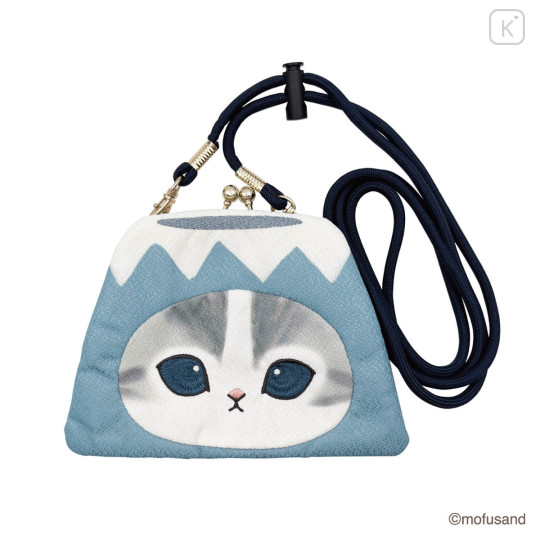 Japan Mofusand Mascot Clasp Pouch - Mt. Fuji Cat - 1