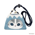 Japan Mofusand Mascot Clasp Pouch - Mt. Fuji Cat - 1