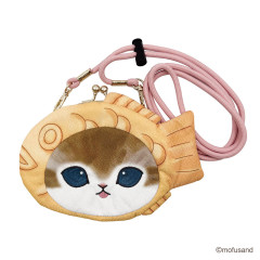 Japan Mofusand Mascot Clasp Pouch Coin Purse - Taiyaki Cat