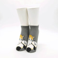Japan Mofusand Ankle Socks - Panda Cat Grey - 2