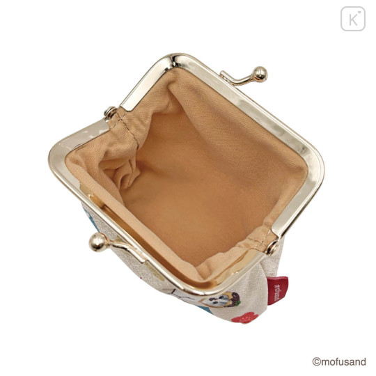 Japan Mofusand Gamaguchi Mascot Coin Case - Chirimen Mt. Fuji Cat - 5