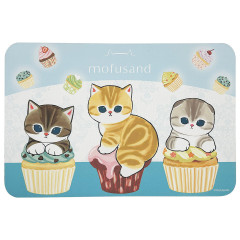 Japan Mofusand Water Absorption Quick Dry Bath Floor Mat - Cupcake Cat
