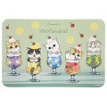 Japan Mofusand Water Absorption Quick Dry Bath Floor Mat - Cream Soda Cat - 1