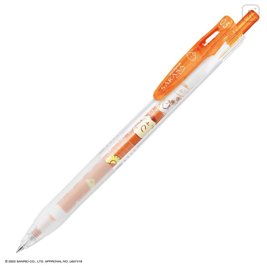 Japan Sanrio Sarasa Clip Gel Pen Set - Hanamaruobake & Kuromi & Pompompurin - 3
