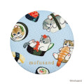 Japan Mofusand Can Mirror - Chirimen Sushi - 1