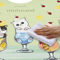 Japan Mofusand PVC Toilet Mat - Cream Soda Cat - 4