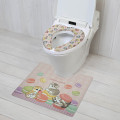 Japan Mofusand PVC Toilet Mat - Macaron Cat - 2