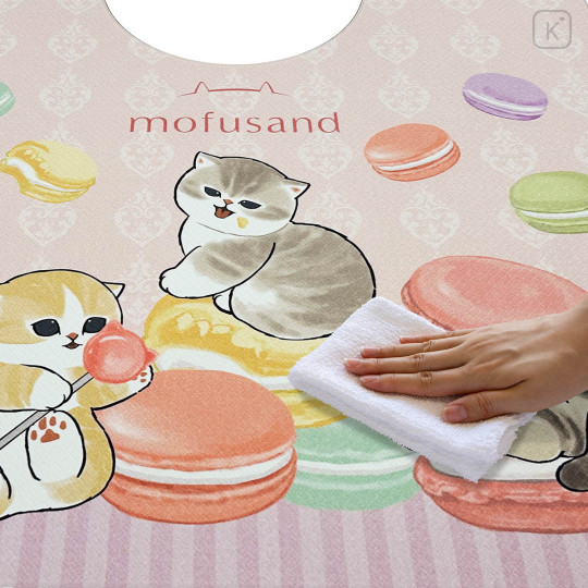 Japan Mofusand PVC Toilet Mat - Macaron Cat - 4