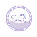 Japan Chiikawa MagSafe Metal Sticker - Momonga : Relax - 1