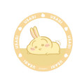 Japan Chiikawa MagSafe Metal Sticker - Usagi : Relax - 1