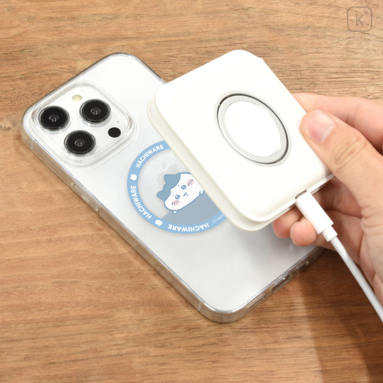 Japan Chiikawa MagSafe Metal Sticker - Hachiware : Relax - 3