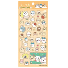 Japan Chiikawa Gold Foil Clear Seal Sticker - Chiikawa : Happy Selfie