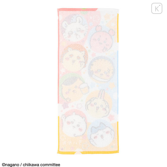 Japan Chiikawa Face Towel - Chiikawa : Crazy Star - 4