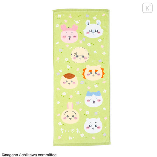 Japan Chiikawa Face Towel - Chiikawa : Flower Field - 1