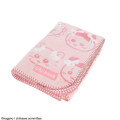 Japan Chiikawa Lap Blanket - Chiikawa : Opal-Processed Pink Ribbon - 5