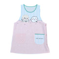 Japan Chiikawa Apron - Chiikawa & Rakko : Pink Flower Stripe - 6