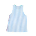 Japan Chiikawa Apron - Chiikawa & Rakko : Pink Flower Stripe - 7