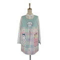 Japan Chiikawa Apron - Chiikawa & Hachiware & Usagi : Flower Mint - 1