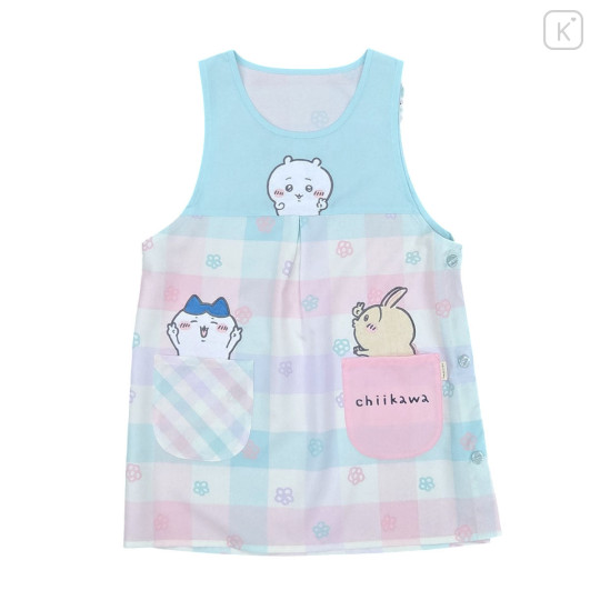 Japan Chiikawa Apron - Chiikawa & Hachiware & Usagi : Flower Mint - 6