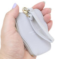 Japan Moomin Die-cut Mini Pouch with Bag Charm - Hattifatteners : Grey - 2