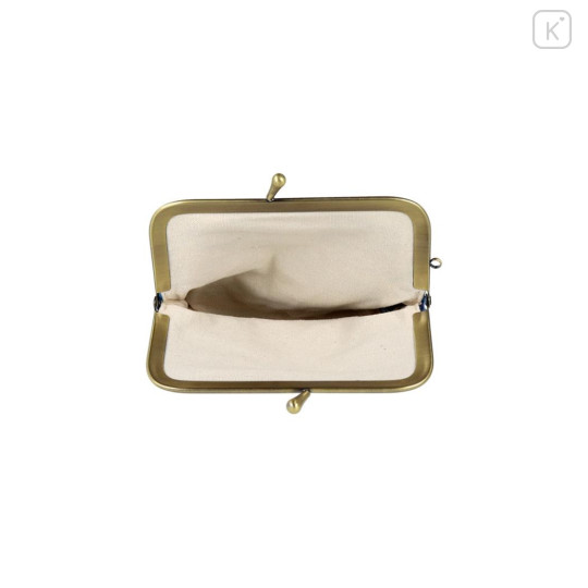 Japan Peanuts Mini Gamaguchi Clasp Pouch - Snoopy : New Life Kiss - 3